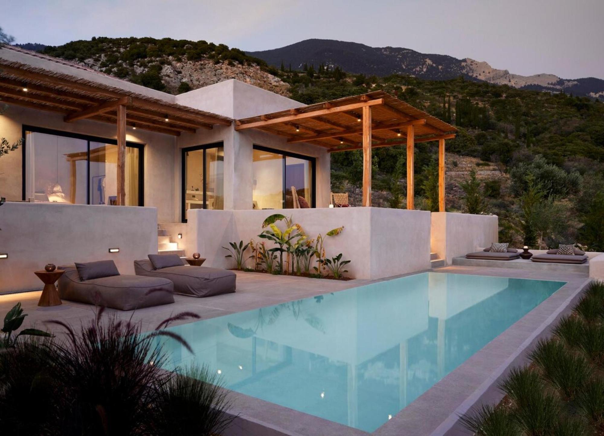 Villa Gaia - Secret Roc Villas Livathos  외부 사진
